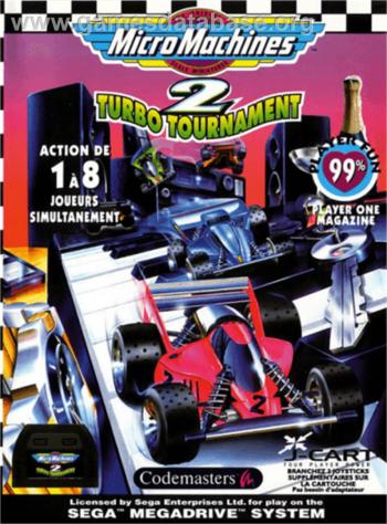 Cover Micro Machines 2 - Turbo Tournament for Genesis - Mega Drive